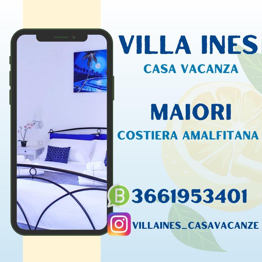 Villa Ines HolidayHouse Maiori Exterior foto